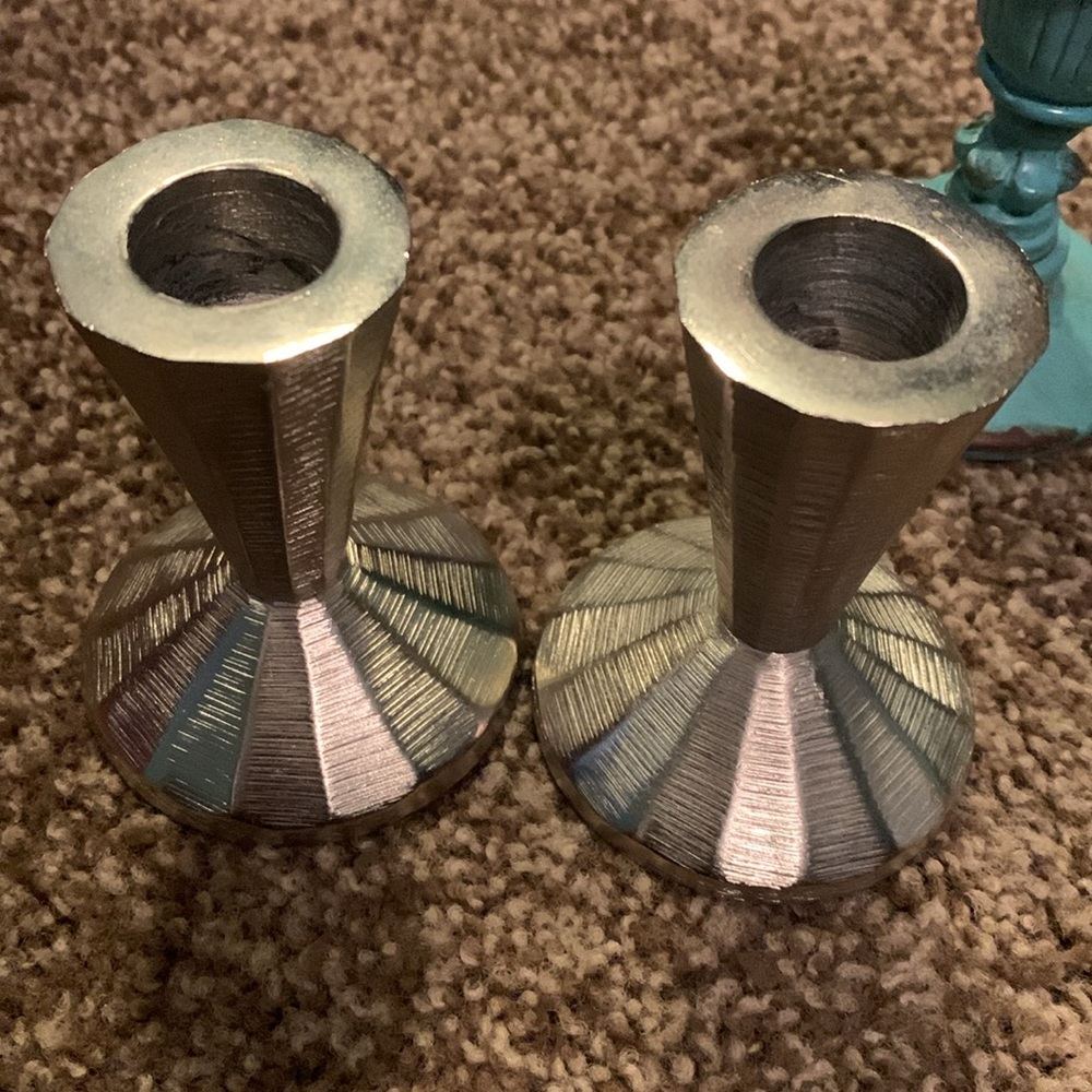 Candlestick holders. 2 sets. - Picture 2 of 7